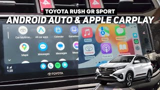 Android Auto Apple CarPlay SDL amp Miracast di Toyota Rush GR Sport [upl. by Duomham361]