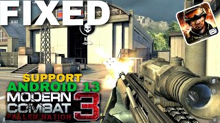 Modern Combat 3 Sniper Gameplay [upl. by Fidele]