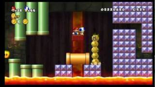 NSMB Wii Hack szlanes hack Part 2  GamersCast [upl. by Hahsia]