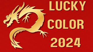 Your lucky color of the year 2024 2024 zodiac 2024astrology luckyzodiac luckysigns [upl. by Ariada512]