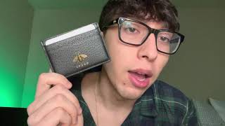 Unboxing NEW GUCCI Animalier leather card case [upl. by Lepp]