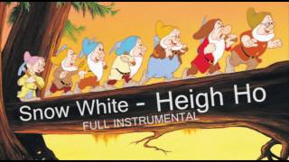 Heigh Ho  Full Instrumental NO WHISTLING [upl. by Nhguavaj144]