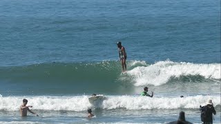 Longboard Surfing Brazil 2023  Galhetas – Guarujá [upl. by Philippa183]