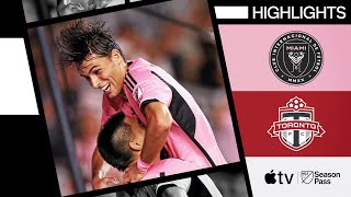 Inter Miami CF vs Toronto FC  Full Match Highlights  July 17 2024 [upl. by Clotilde]