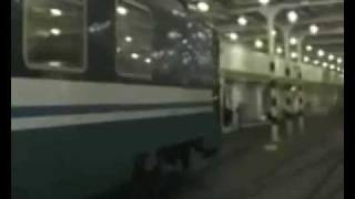 Messina Il treno sale a bordo del traghetto [upl. by Brackett386]