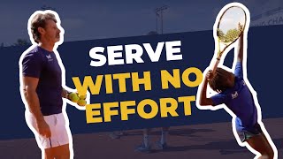 How to serve without any effort [upl. by Anerac]