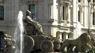 Plaza de Cibeles Madrid Spain 9132014 [upl. by Noli]