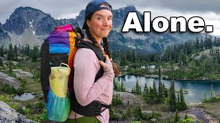 A Day in My Life Solo Backpacking to a Remote Alpine Lake [upl. by Schargel]