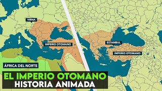 EL Imperio OTOMANO  Historia Animada  Resumen en un Mapa [upl. by Leahcimsemaj]