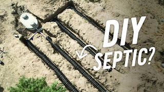 How to INSTALL your Own SEPTIC SYSTEM w Tips From a Pro [upl. by Bosch649]