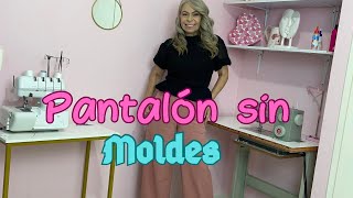 ¡Increíble Pantalón sin moldes modisteria costuras hazlotúmismo diseñadoresdiseñadores [upl. by Orfurd284]