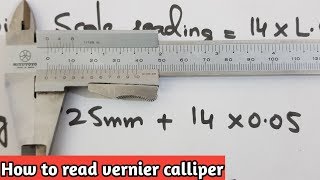 How to read quotvernier Calliperquot [upl. by Pawsner269]