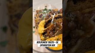 🌮Find hele opskriften på Bolognese Tacos her🌮 [upl. by Ahras515]