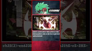 Giovanna【29Hit】Takes lats 50 of Opponents Vital ggst ggstgi giovanna ジオヴァーナ [upl. by Kostival459]