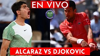 ALCARAZ VS DJOKOVIC EN VIVO  GRAN FINAL WIMBLEDON 2024 EN VIVO  HORARIO Y DONDE VER [upl. by Itra]