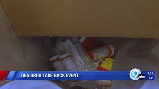 DEA Drug Take Back Day held Saturday [upl. by Tnek]