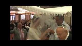 Orthodox wedding of Jack amp Sarah Podolsky in Los Angeles California 2011 [upl. by Mcnally]