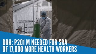 DOH P201M needed for SRA of 17000 more health workers [upl. by Airdnalahs]