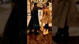 Snowman TikTok Dance Couple Dance on Snowman Song snowman sia couplegoals snow tiktok couple [upl. by Oiliruam]