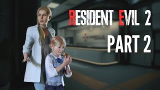 Resident Evil 2 Remake  Claire APart 2 Rescue Sherry [upl. by Mil562]