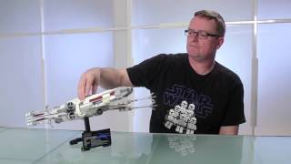 Red Five Xwing Starfighter  LEGO Star Wars  Designer Video 10240 [upl. by Airlee367]