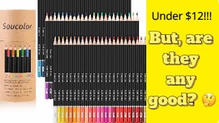 Soucolor Colored Pencils 72 count from Amazon [upl. by Ku]