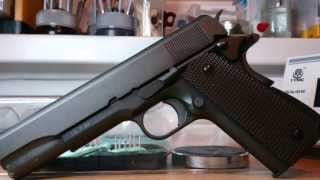 KWC 1911A1 Colt co2 GBB Blowback field strip and user review [upl. by Orville]