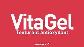 VitaGel son nouveau texturant antioxydant  texture m [upl. by Reinke]