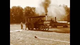 Baker Steam Engine in action at 2009 LaGrange Engine Club Show in WellingtonOhio [upl. by Tacy]