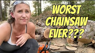 Stihl Clone Chainsaw back in the shop AGAIN Is it worth it You Decide Neotec NS892 92cc Review [upl. by Ynomrah]