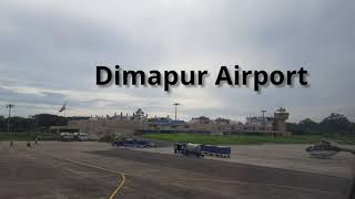 Flying over Dimapur and Landing at Dimapur Airport [upl. by Fancie904]