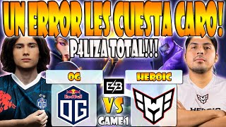 OG VS HEROIC BO2GAME 1ELIMINACIONTIMADO WISPER VS K1 HECTOR SCOFIELD 4NALOG  ELITE LEAGUEESB [upl. by Dole]