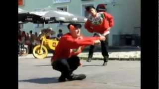 Male Russian Dancers Doing a Traditional Dance [upl. by Arleta350]