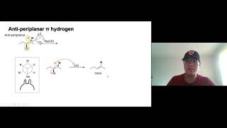 Lecture Video Ch7 2 11 Stereoselectivity of E2 [upl. by Puiia]