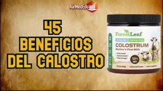 45 Beneficios para la Salud de las Cápsulas de Calostro [upl. by Jehias]