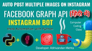 How to Post on Instagram with Python  Facebook Graph API Python  Instagram Automation with Python [upl. by Natala346]