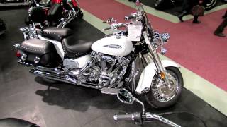 2012 Yamaha Road Star Silverado at 2012 Montreal Motorcycle Show [upl. by Anin]