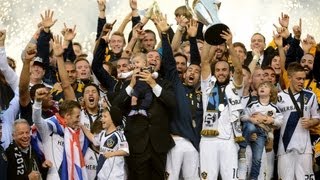 MLS CUP 2012 HIGHLIGHTS  LA Galaxy vs Houston Dynamo December 1 2012 [upl. by Annaoi]