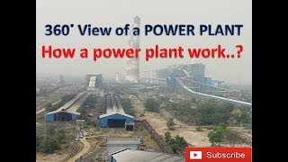 Working of a NTPC POWER PLANT 360 degree view of NTPC BARH [upl. by Jolyn]