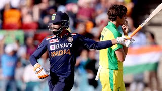 Jadeja dines on Australian bowlers at the death  Dettol ODI Series 2020 [upl. by Ahsatak]