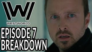 WESTWORLD Season 3 Episode 7 Breakdown Theories and Details You Missed Calebs Past Revealed [upl. by Adnav897]