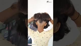 longhair to Undershave bob cut for Donation I hairdonation keralahairdonation [upl. by Enomor]