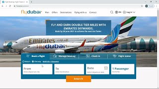 Fly Dubai  Book International Flight Ticket Kozhikode  Dubai  flydubai [upl. by Bushore455]