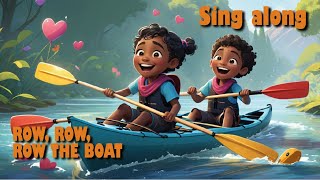 Row Row Row the Boat Joy Like a River  BIBLE SONG FOR TODDLERS WITH LYRICS [upl. by Ielirol511]