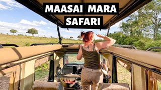 2 DAY AFRICAN SAFARI TOUR  Maasai Mara National Preserve KENYA [upl. by Zwick520]