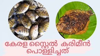 Tasty Kerala Style Karimeen Pollichathu recipe കേരള സ്റ്റൈൽ കരിമീൻ പൊള്ളിച്ചത് [upl. by Anirtek]