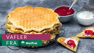 Vafler  kjapt og greit  MatPrat [upl. by Shieh271]