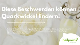 Diese Beschwerden können Quarkwickel lindern [upl. by Farnham]