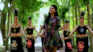 Lagu Dayak Kalimantan Barat  PAGUH BENUA BORNEO Voc Fausta Official Music Video [upl. by Sotos]