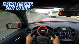 FIRST HIGH SPEED PULL IN MY HELLEPHANT CHRYSLER 300 CRAZY FAST [upl. by Nonnel]